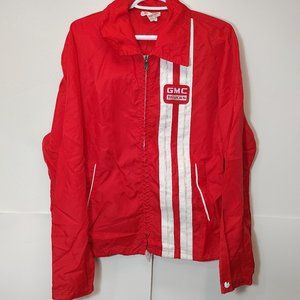 Vintage 80's  GMC Trucks General Motors Windbreaker Jacker Size XL